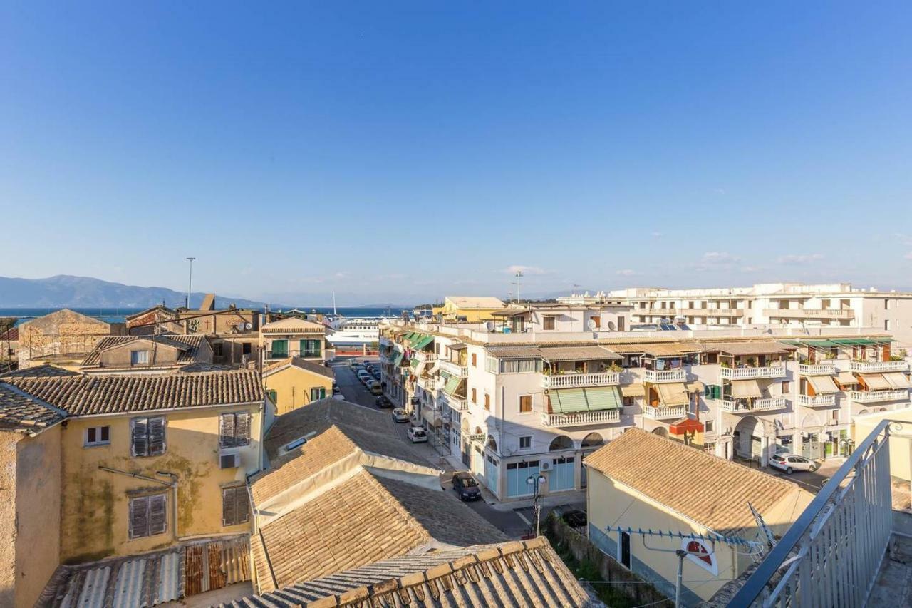 Spacious Maisonette - Roof Top View Of Corfu Port Mantouki Esterno foto